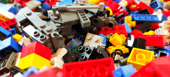Lego mix / hrabárna kostek